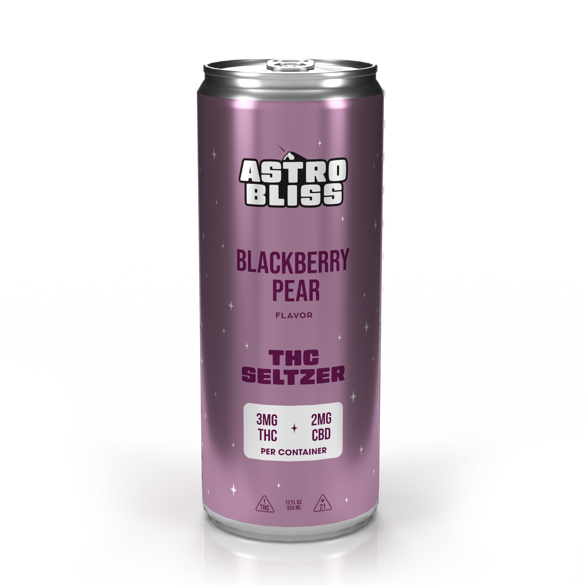 Blackberry Pear 3mg THC Seltzer