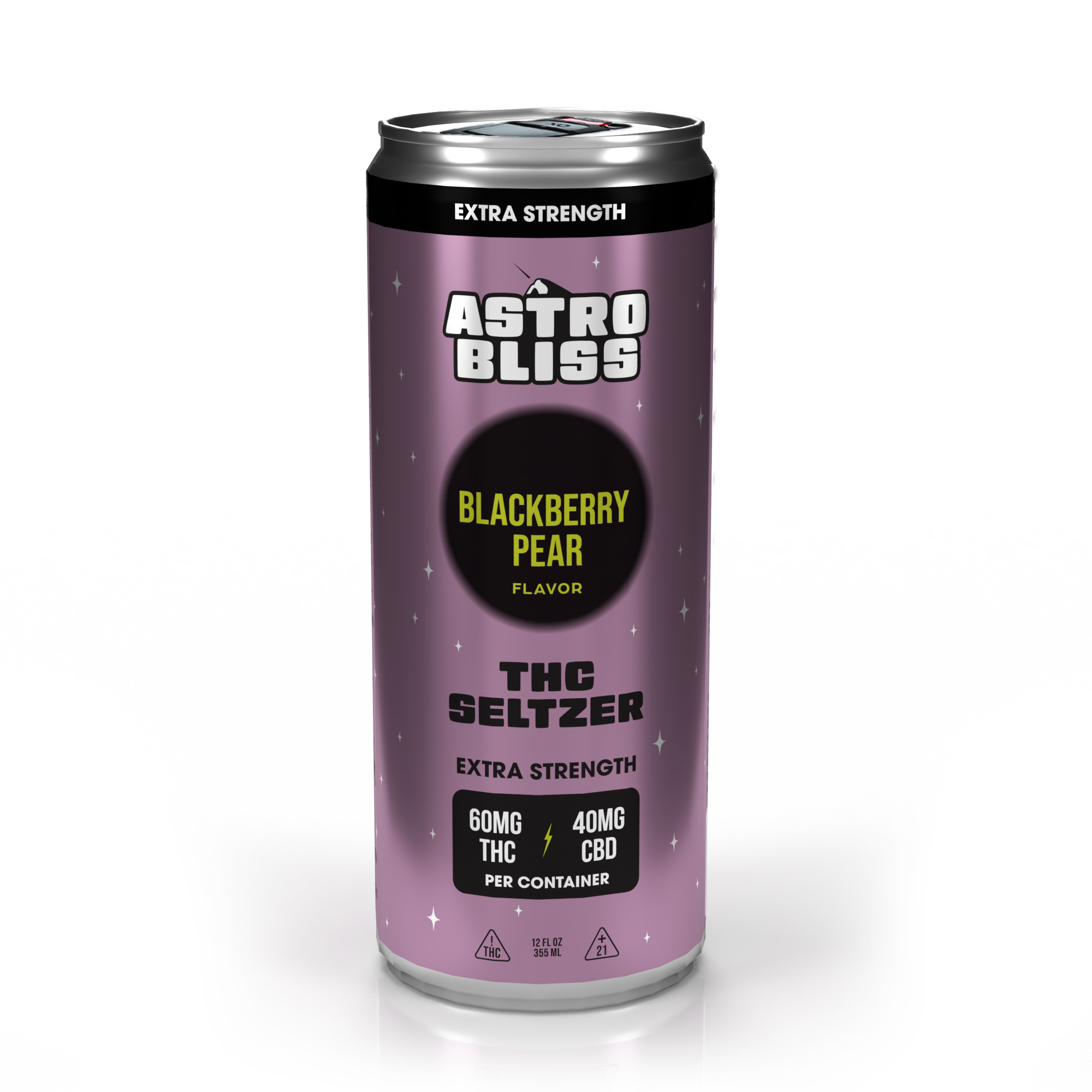 Blackberry Pear THC Seltzer
