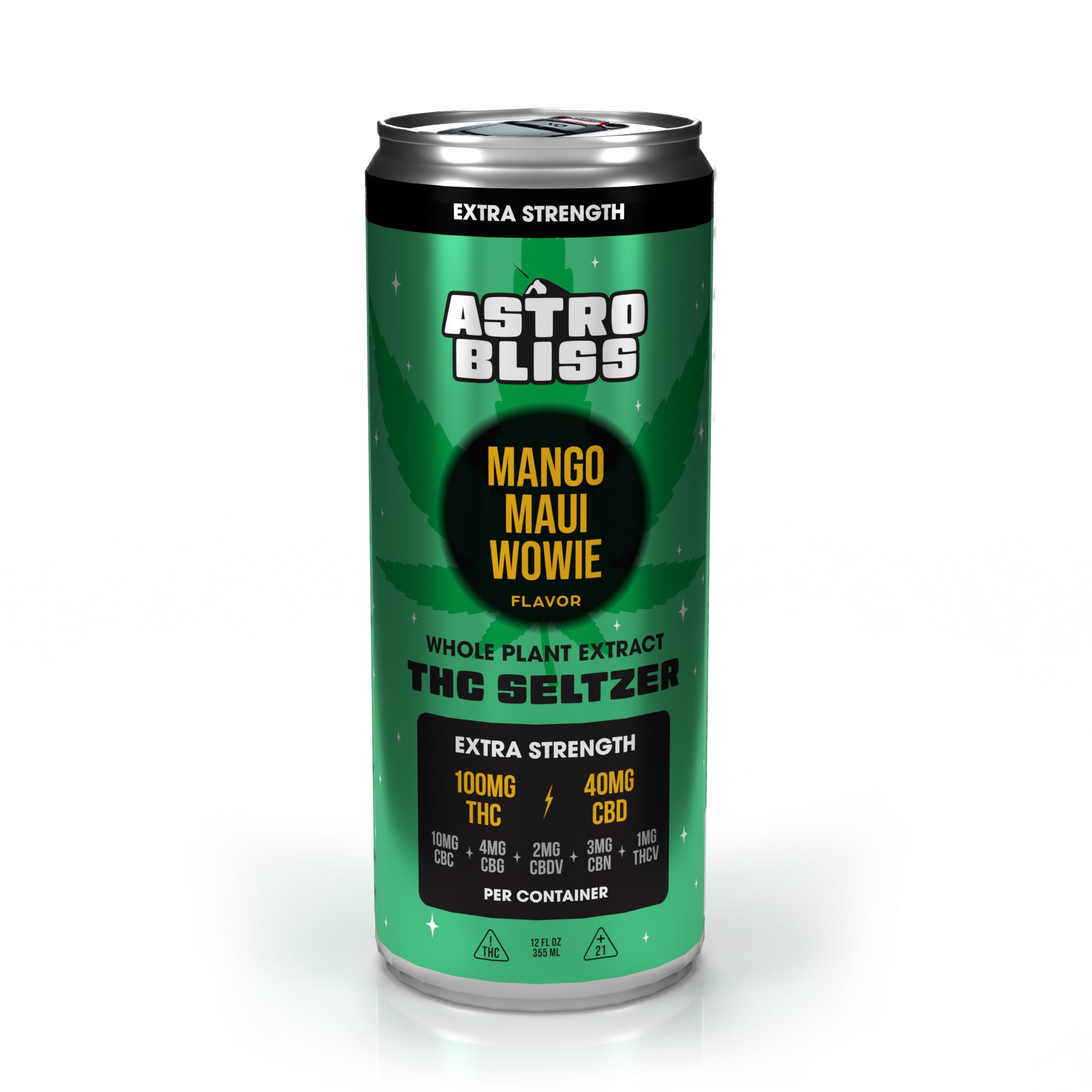 Mango Maui Wowie Whole Plant THC Seltzer