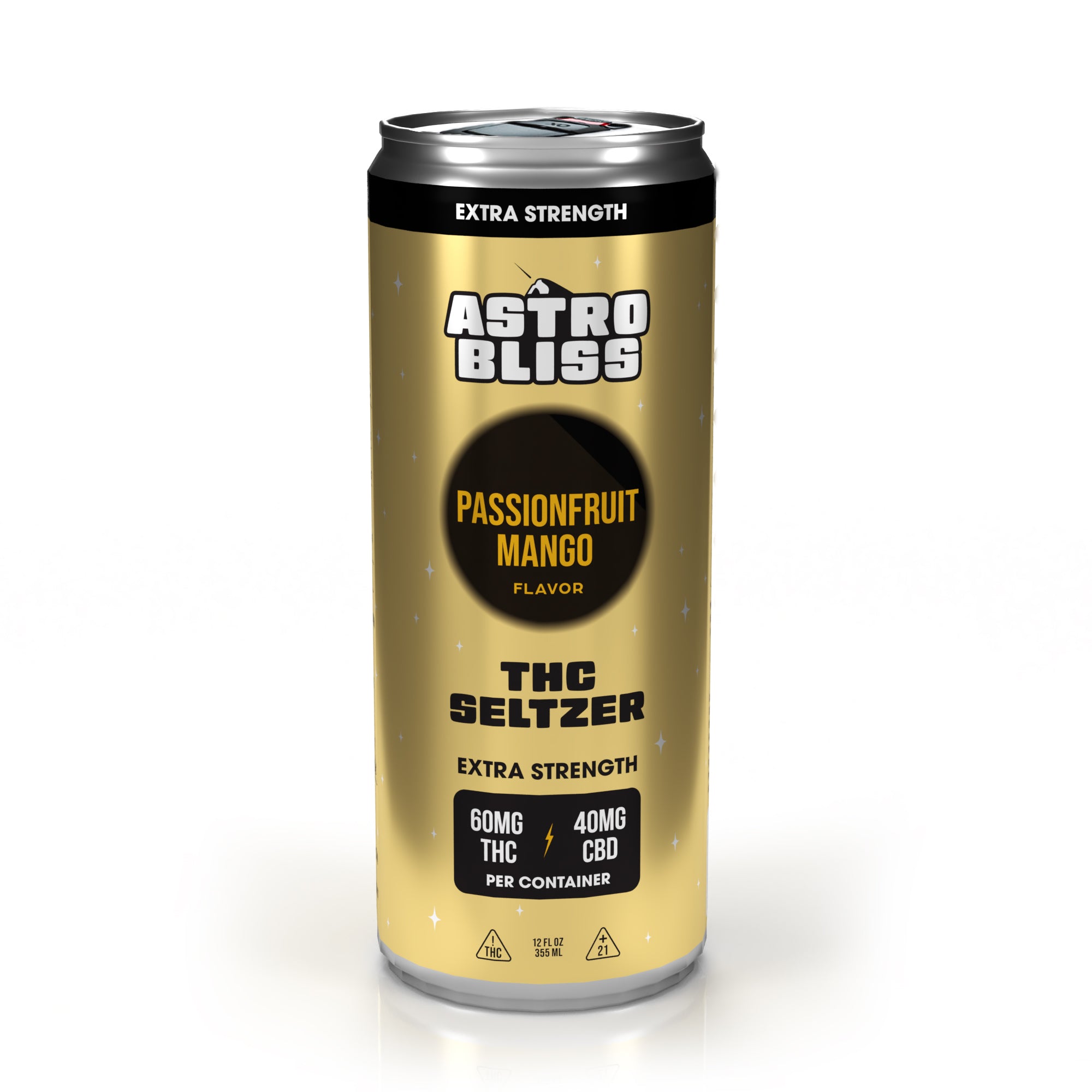 Passionfruit Mango THC Seltzer