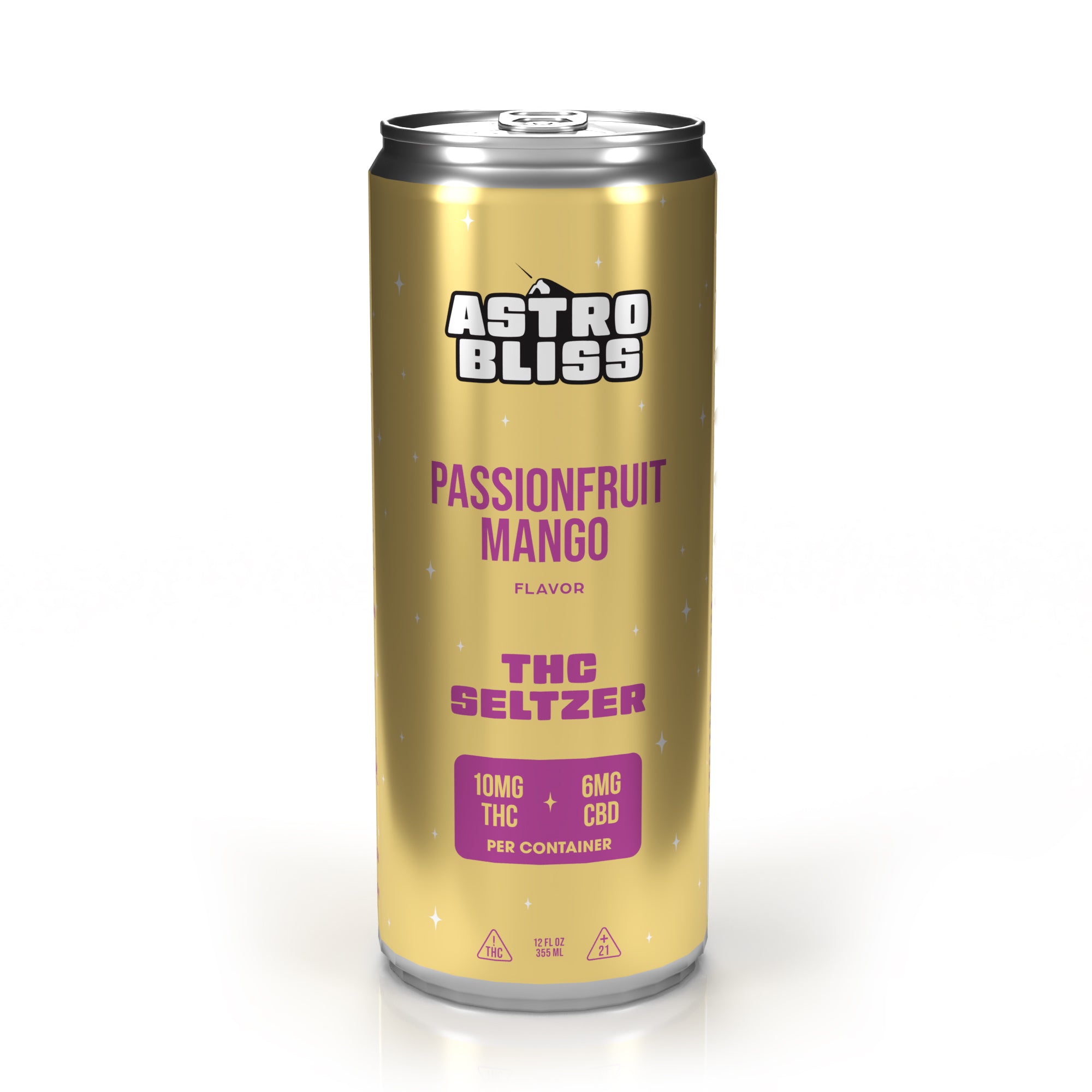 Passionfruit Mango 10mg THC Seltzer