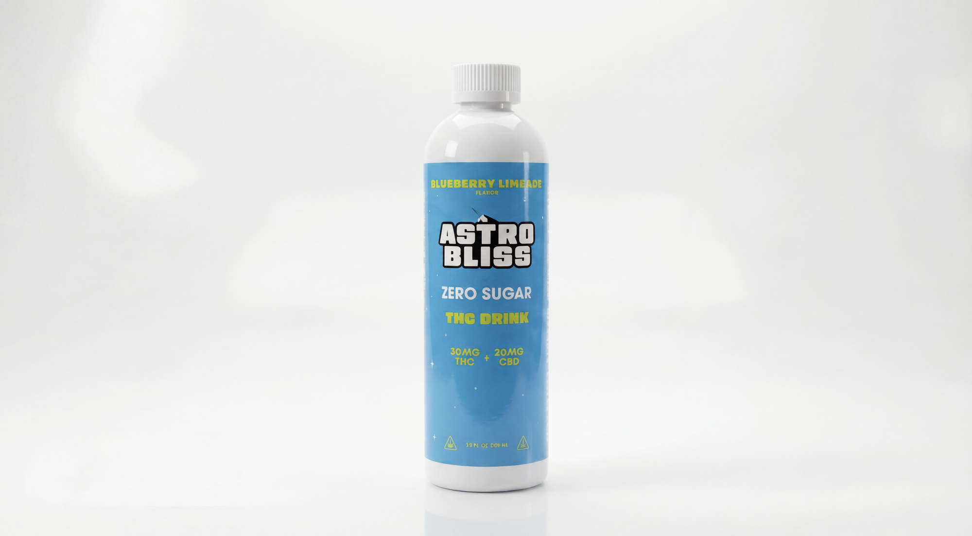 Sugar Free Blueberry Limeade THC Drink