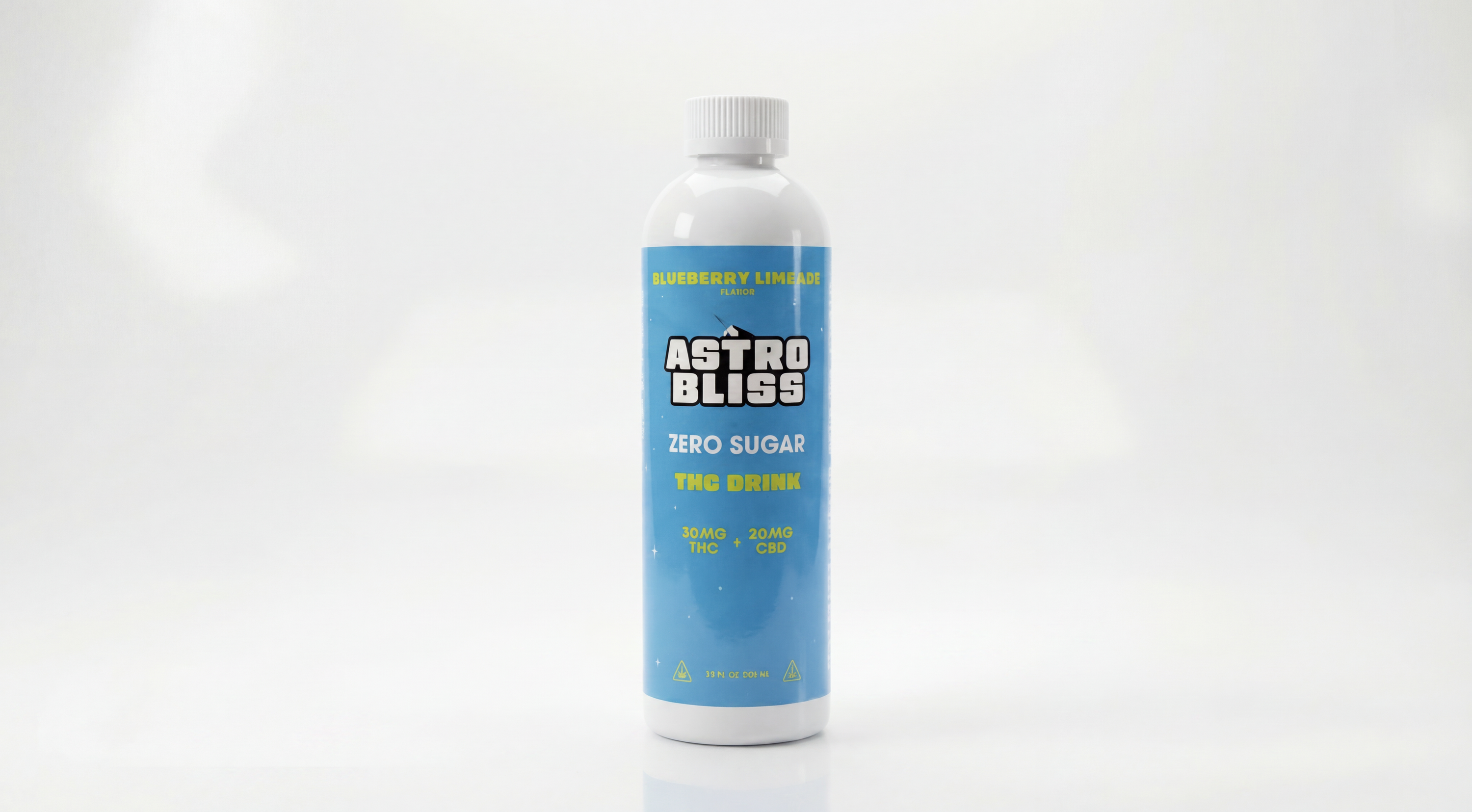 Sugar Free Blueberry Limeade THC Drink