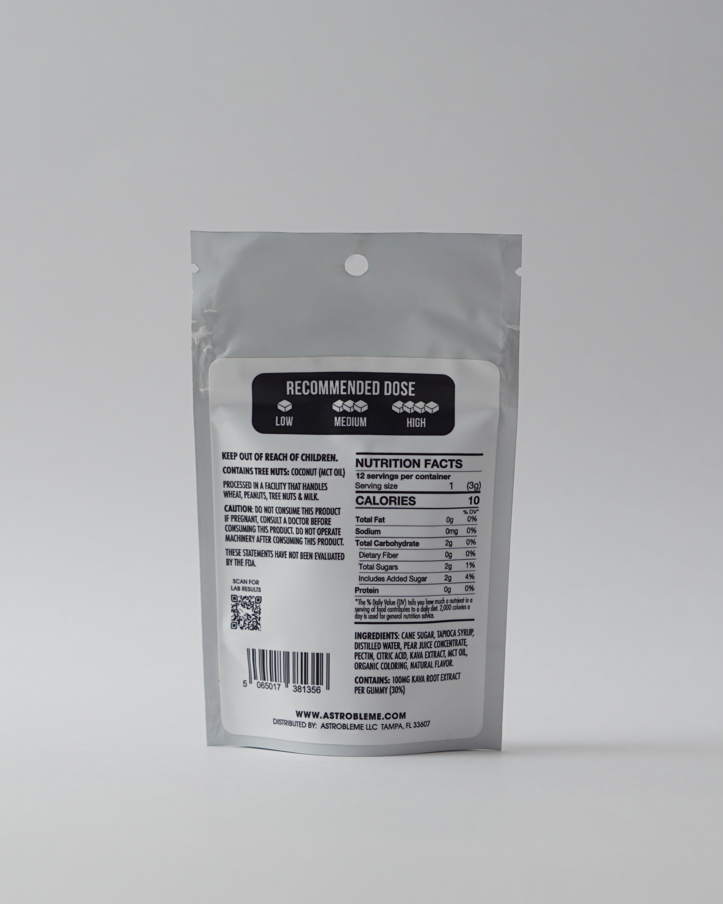 Blue Raspberry Kava Gummies