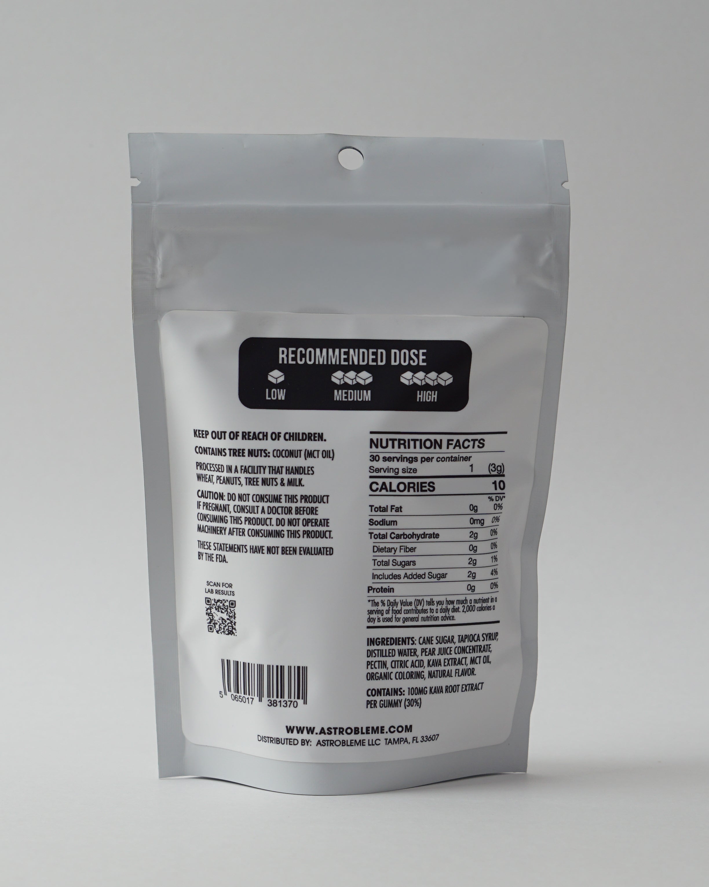 Blue Raspberry Kava Gummies